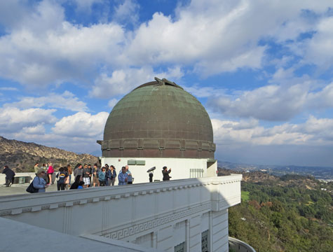 Griffith Observatory near Hollywood