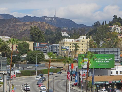 Hollywood and the Hollywood Sign