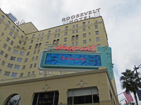 Roosevelt Hotel in Hollywood USA